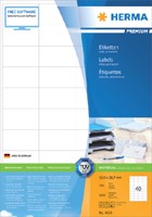 Etiket HERMA 4610 52.5x29.7mm premium wit 8000stuks