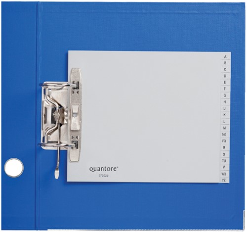 Ordner alfabet Quantore 2-gaats 18x23 PP grijs