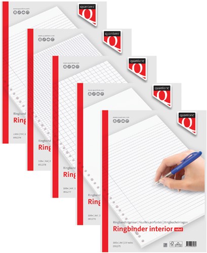 Interieur Quantore A4 23-gaats lijn 200 pagina's-2