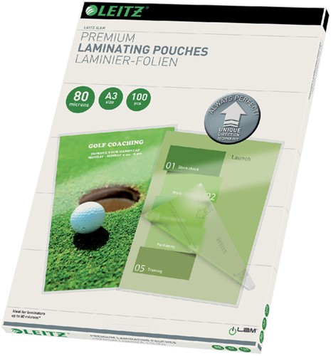 Lamineerhoes Leitz iLAM A3 2x80micron 100 stuks