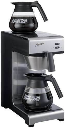 Koffiezetapparaat Bravilor Mondo inclusief 2 glazen kannen-1