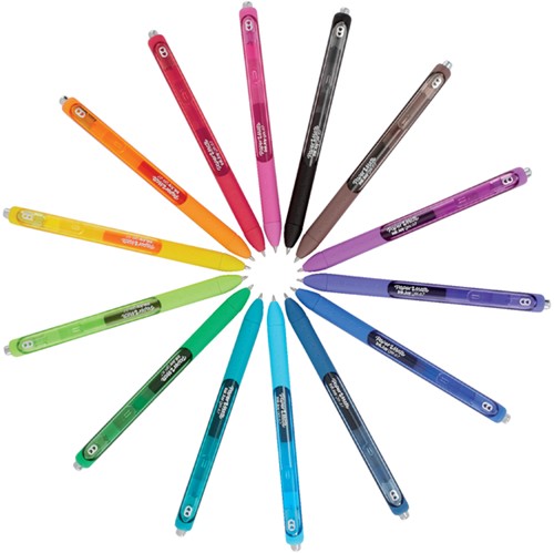 Gelschrijver Paper Mate Inkjoy medium blauw-6