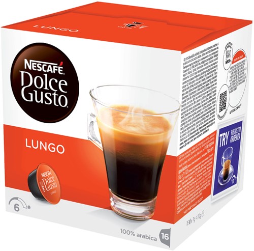 Koffiecups Dolce Gusto lungo 16 stuks-1