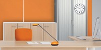Wandklok Unilux Attraction Ø 22cm lichtgrijs/wit-3