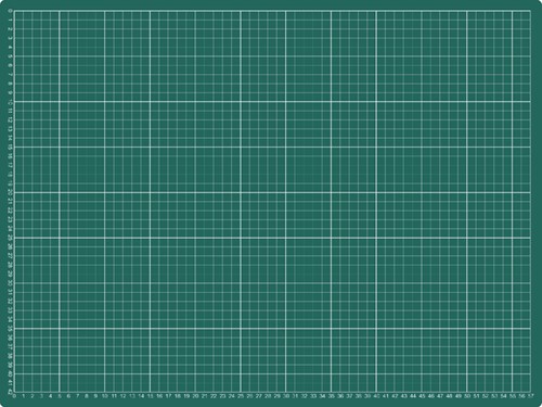Snijmat A2 600X450mm groen
