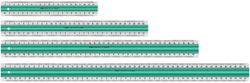 Liniaal Linex super S50 50cm transparant-2