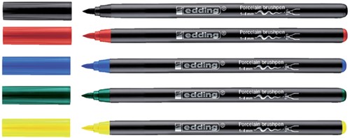 Brushpen edding 4200 porselein zwart-2