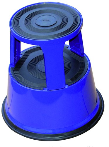 Opstapkruk Desq 420mm metaal blauw-2