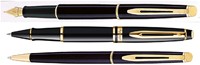 Rollerpen Waterman Expert black lacquer GT fijn-4