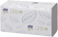 Handdoek Tork H2 Xpress Premium multifold 2-laags 212x340mm 21x110 vel wit 100288-5