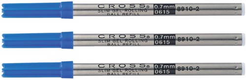Rollerpenvulling Cross classic century en Click medium blauw-2