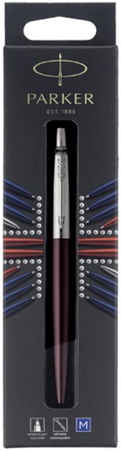 Balpen Parker Jotter Victoria violet CT medium blister à 1 stuk