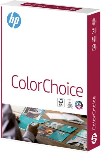 Kleurenlaserpapier HP Color Choice, A4 120 gram, wit, 250vel