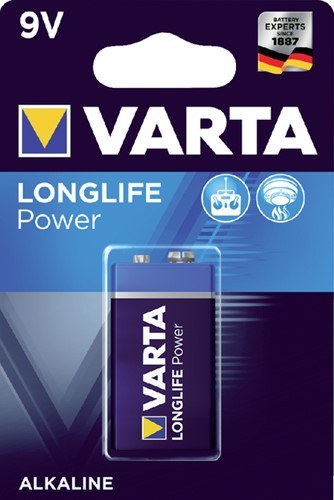 Batterij Varta Longlife Power 9Volt