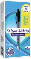 Balpen Paper Mate Flexgrip Ultra, medium, zwart-3