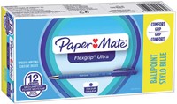 Balpen Paper Mate Flexgrip Ultra stick, medium, blauw-3