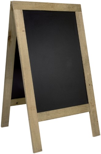 Stoepbord Securit 720x1310x40mm steigerhout-3