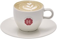 Kopje Douwe Egberts cappuccino 180ml wit 12 stuks-2