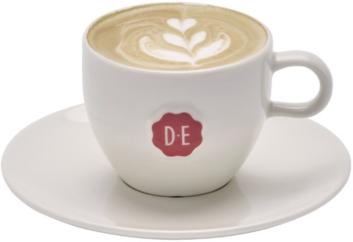 Kopje Douwe Egberts cappuccino 180ml wit 12 stuks-2