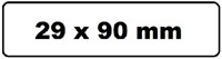 Labeletiket Quantore DK-11201 29x90mm adres wit 400 stuks-2