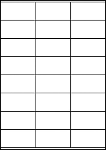 Etiket Avery 3490 70x36mm wit 600 stuks-1