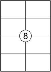 Etiket Quantore 105x74mm 800stuks