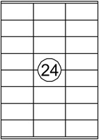 Etiket Avery DP246-100 70x36mm wit 2400 etiketten-2