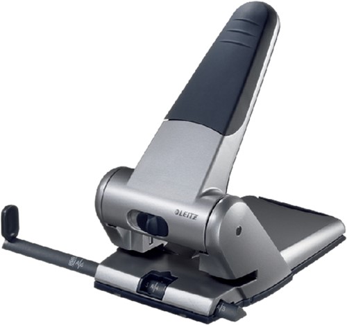 Perforator Leitz 5180, heavy duty, 65 vel, zilver