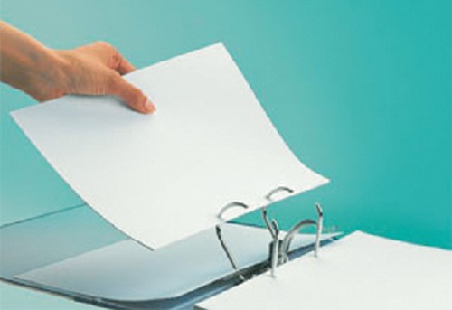 Ordner Leitz 1050 180° 50mm Recycle karton A4 zwart-10