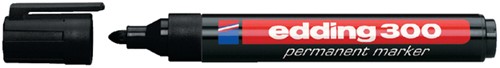 Permanent marker edding 300, rond, 1.5-3mm, zwart