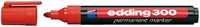 Permanent marker edding 300, rond, 1.5-3mm, rood