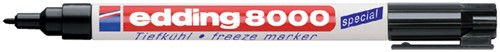 Diepvriesmarker edding 8000 rond 1mm zwart
