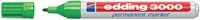 Permanent marker edding 3000, rond, 1.5-3mm, lichtgroen