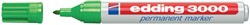 Permanent marker edding 3000, rond, 1.5-3mm, lichtgroen