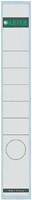 Rugetiket Leitz smal/lang 39x285mm zelfklevend wit 10 stuks