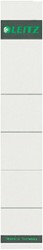 Rug-insteekkaart Leitz smal 32x191mm grijs 10 stuks