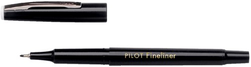 Fineliner PILOT, fijn, zwart