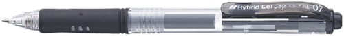 Gelschrijver Pentel K157, medium, zwart