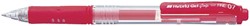 Gelschrijver Pentel K157, medium, rood