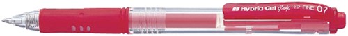Gelschrijver Pentel K157, medium, rood