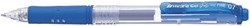 Gelschrijver Pentel K157, medium, blauw