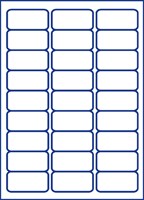 Etiket Avery L4737REV-25 63.5x29.6mm wit 675 etiketten-2