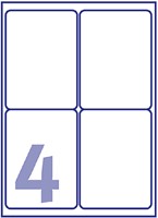 Etiket Avery J8169-10 99.1x139mm wit 40 etiketten-2
