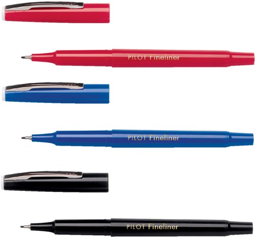 Fineliner PILOT, fijn, rood-2