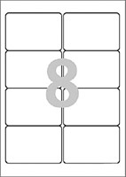 Etiket Avery L4745REV-25 96x63.5mm wit 200 stuks-2