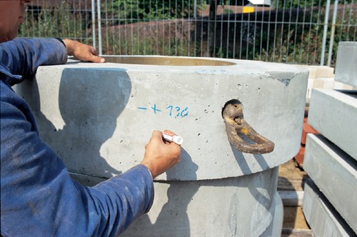 Viltstift edding 950 pastamarker industry rond 10mm wit blister à 1st-3