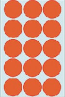Etiket HERMA 2272 rond 32mm rood 480 stuks-1