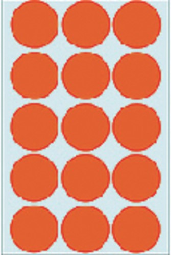 Etiket HERMA 2272 rond 32mm rood 480stuks-1