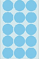 Etiket HERMA 2273 rond 32mm blauw 480stuks-1