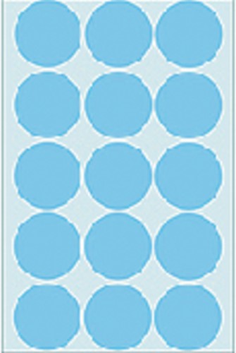 Etiket HERMA 2273 rond 32mm blauw 480 stuks-1